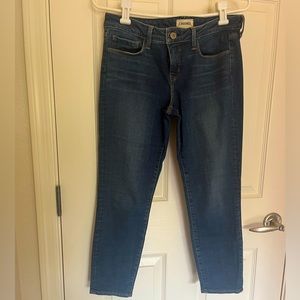 L’AGENCE skinny dark denim jeans